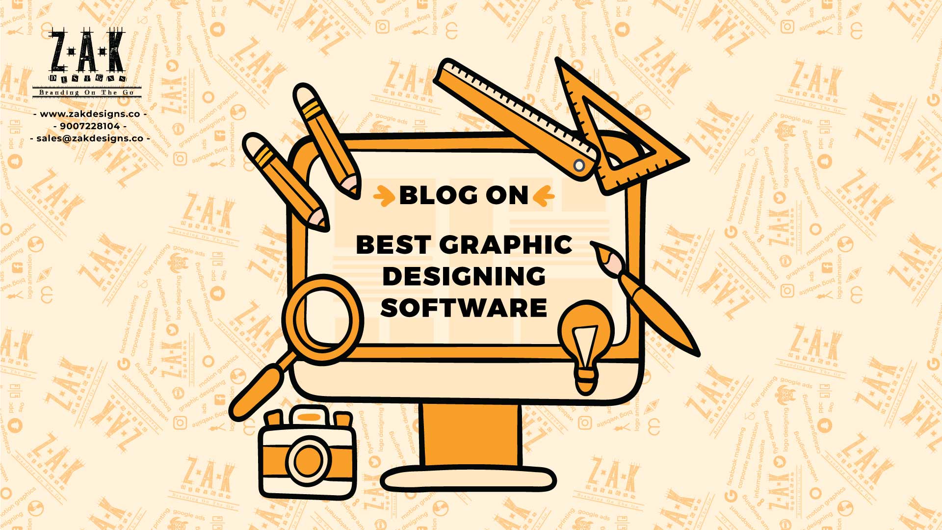 Blog on best graphic designing software by Zain Ahmed Kamal