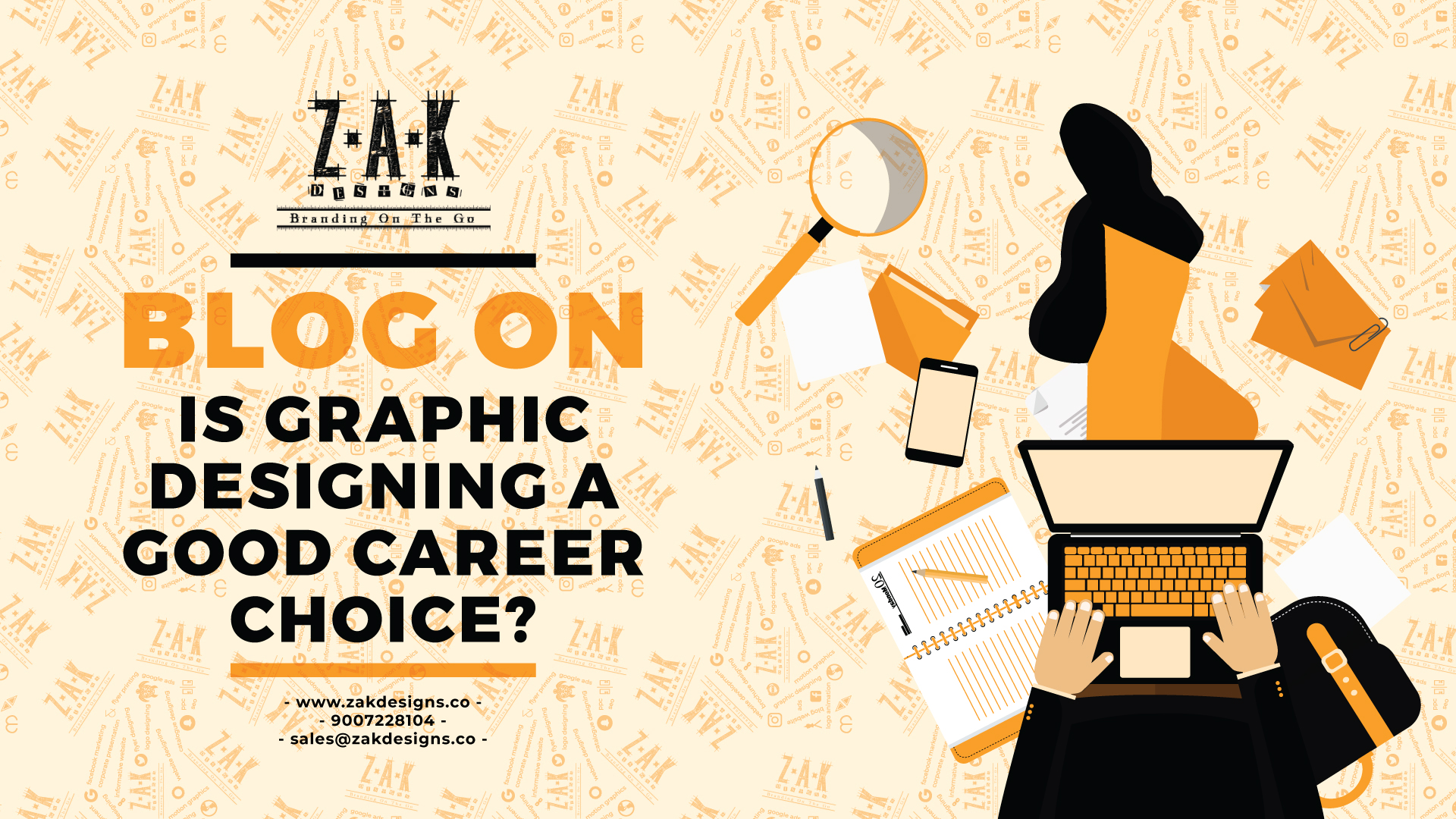blog on is graphic designing a good career choice by Zain Ahmed Kamal