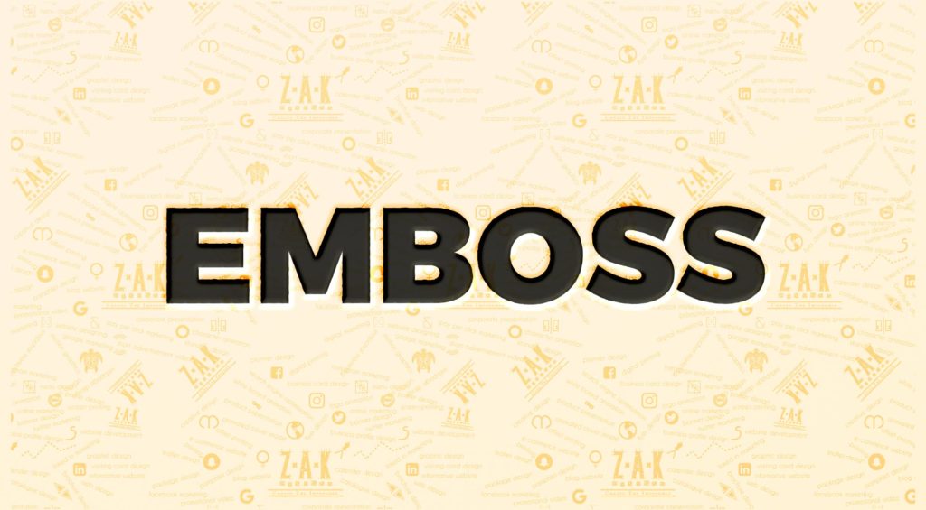 Emboss-Example