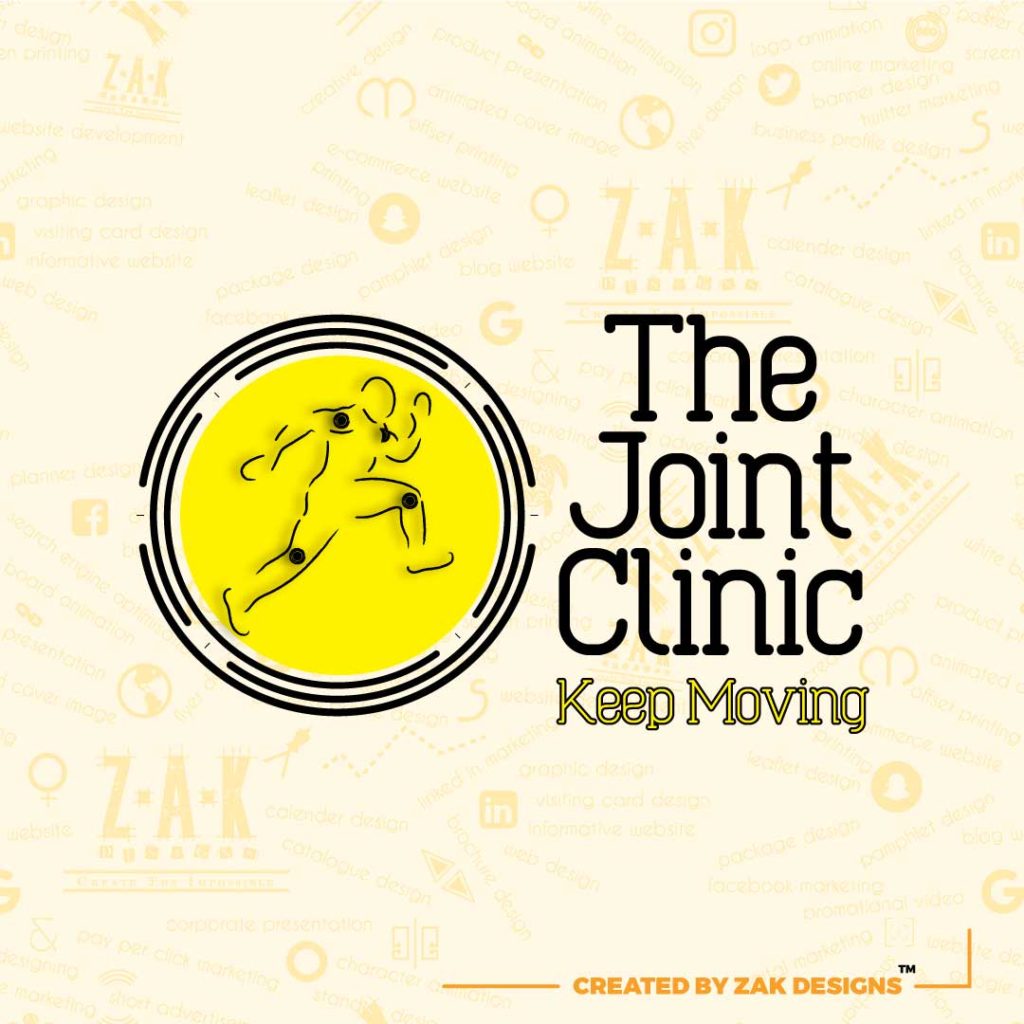 Logo designed for The Joint Clinic by ZAK Designs