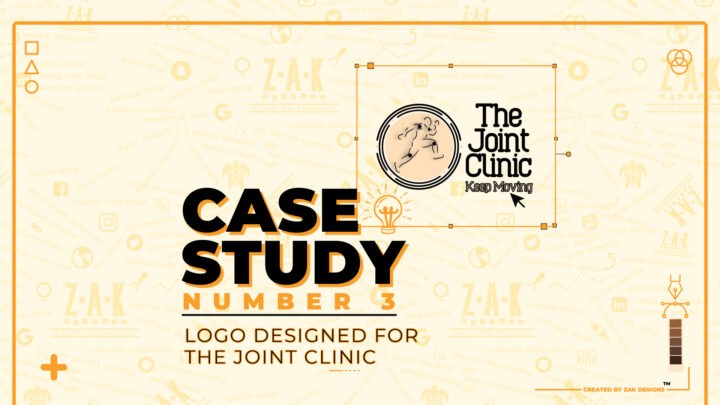 cover image of Case Study on the logo designed for The Joint Clinic