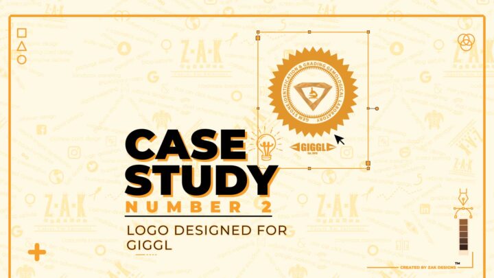 cover image of Case Study on the logo designed for GIGGL